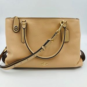 Coach Brooklyn Carryall In Beechwood-Mint